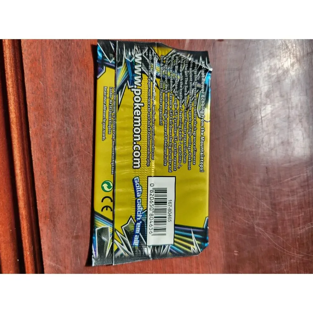 Pokémon SM Lost Thunder Mini Booster Pack Celebi New Sealed